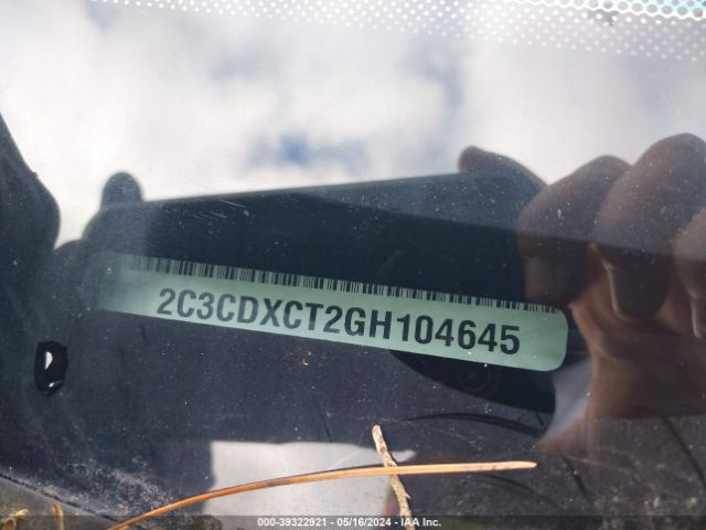 2C3CDXCT2GH104645 Dodge Charger Road/track