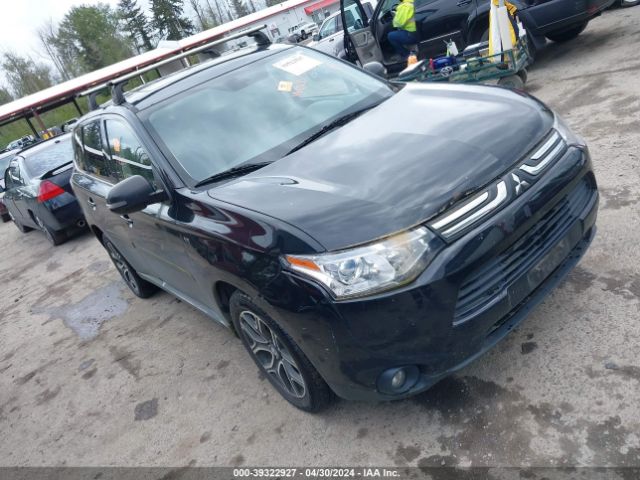 2014 Mitsubishi Outlander Gt მანქანა იყიდება აუქციონზე, vin: JA4JZ4AXXEZ017432, აუქციონის ნომერი: 39322927