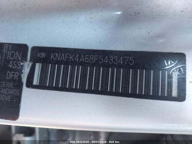 KIA FORTE LX 2015 KNAFK4A68F5433475 Image 9