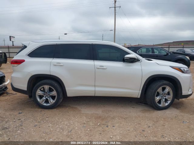5TDYZRFH8HS221929 Toyota Highlander Limited