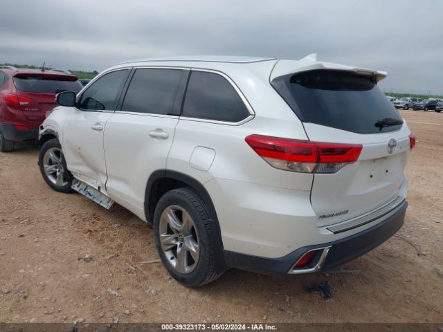 5TDYZRFH8HS221929 Toyota Highlander Limited