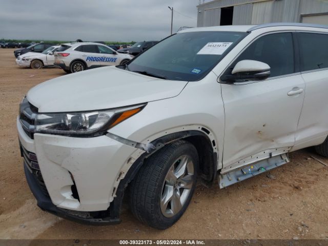 5TDYZRFH8HS221929 Toyota Highlander Limited