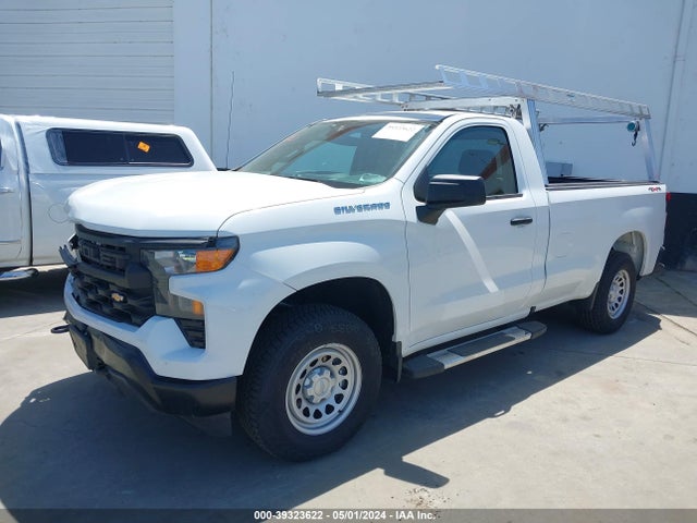 Chevrolet Silverado 1500 4wd Regular Cab Long Bed Wt 2022 3GCNDAED7NG520551 Image 2