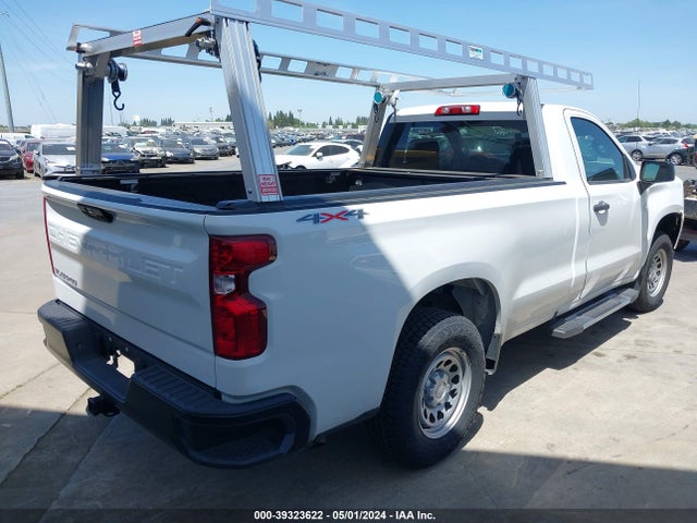 Chevrolet Silverado 1500 4wd Regular Cab Long Bed Wt 2022 3GCNDAED7NG520551 Image 4