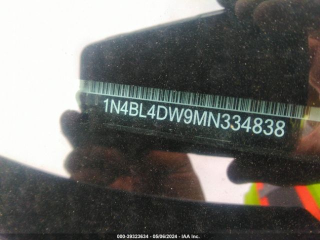 1N4BL4DW9MN334838 Nissan Altima Sv Intelligent Awd