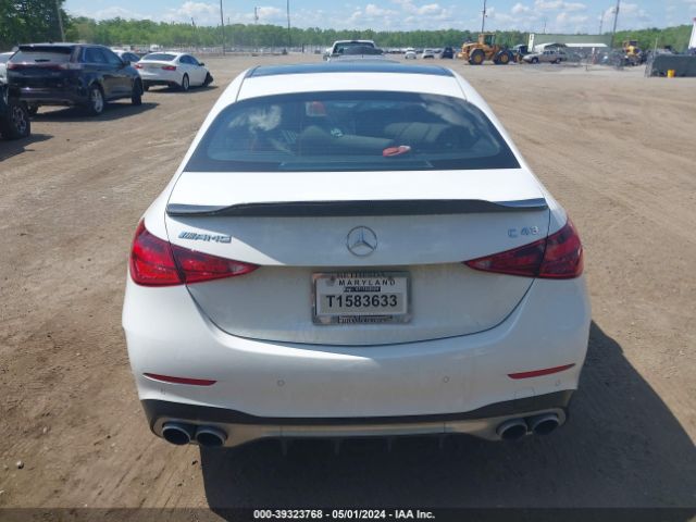 W1KAF8HB4PR152110 Mercedes-Benz Amg C 43 4matic
