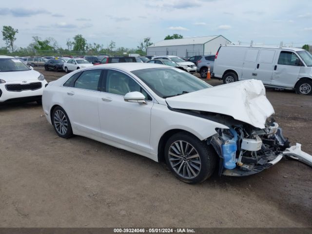 3LN6L5KU5JR615767 Lincoln Mkz Hybrid Premiere