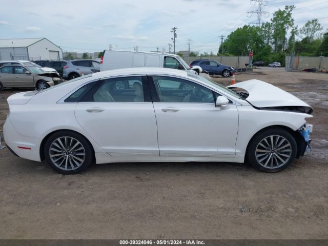 3LN6L5KU5JR615767 Lincoln Mkz Hybrid Premiere