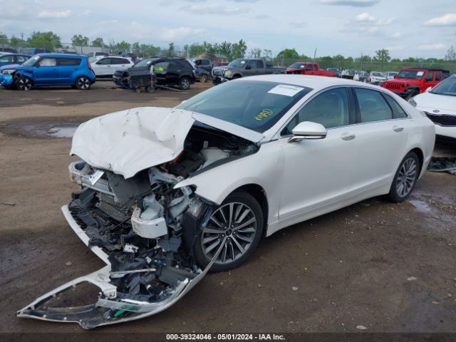 3LN6L5KU5JR615767 Lincoln Mkz Hybrid Premiere