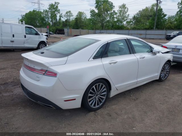 3LN6L5KU5JR615767 Lincoln Mkz Hybrid Premiere