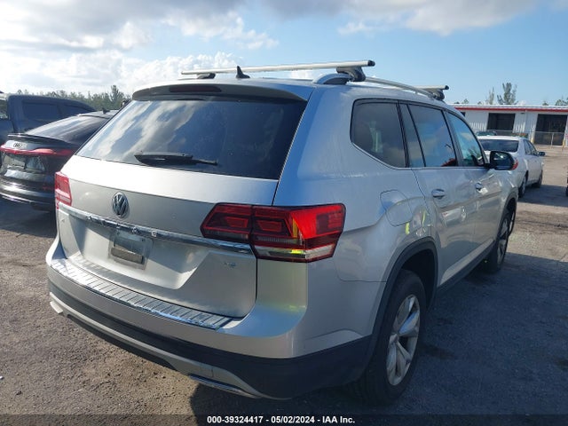 1V2CR2CA0JC539672 Volkswagen Atlas 3.6l V6 Se