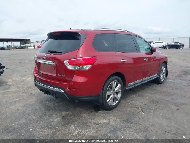 Nissan Pathfinder Platinum 2016 5N1AR2MN2GC670729 Image 4