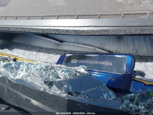 5NMS33AD3KH046556 Hyundai Santa Fe Sel Plus