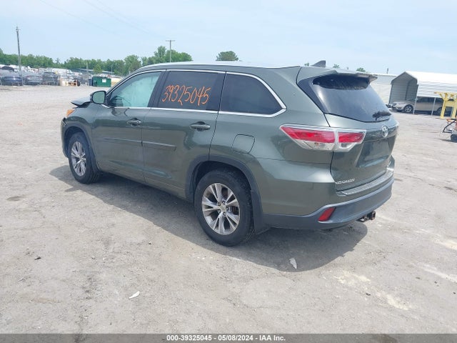 Toyota Highlander Xle V6 2014 5TDJKRFH0ES048778 Image 3