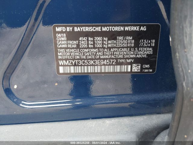 WMZYT3C53K3E94572 Mini Countryman Cooper S