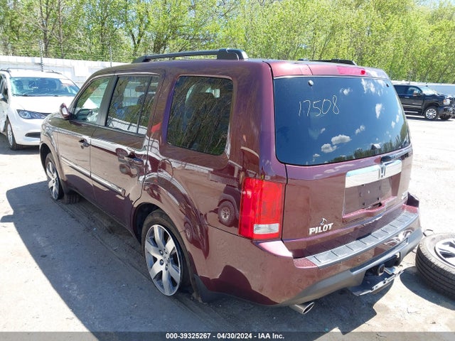 Honda Pilot Touring 2014 5FNYF4H93EB017508 Image 3