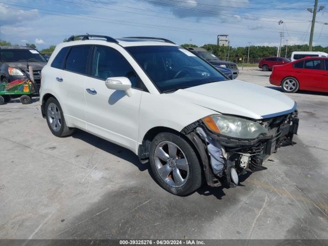Auction sale of the 2007 Acura Rdx, vin: 5J8TB18567A002872, lot number: 39325276