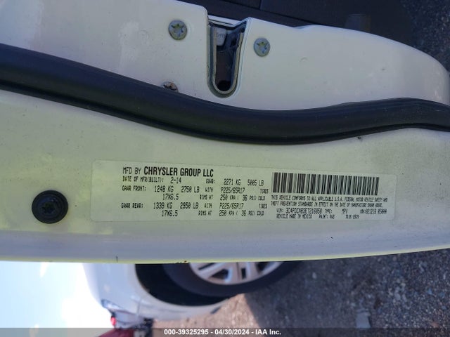 Dodge JOURNEY SE 2014 3C4PDCAB3ET216858 Image 9