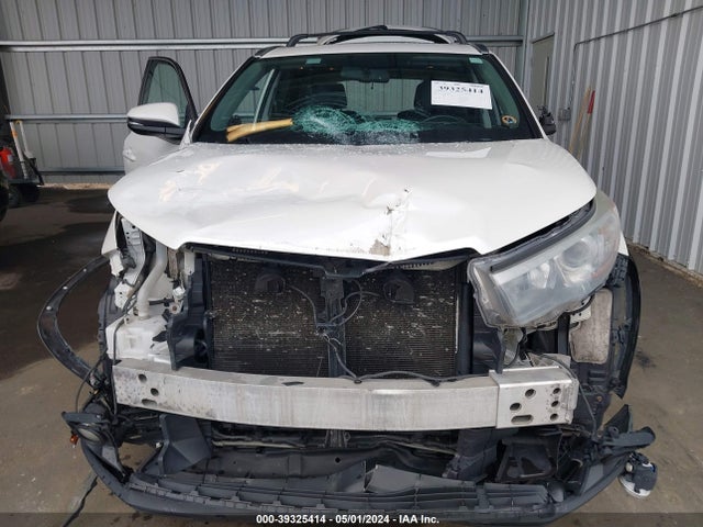 Toyota Highlander Xle V6 2015 5TDJKRFH3FS195419 Image 12