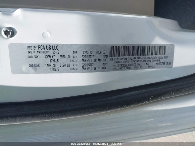 2C4RDGCG0JR205676 Dodge Grand Caravan Sxt