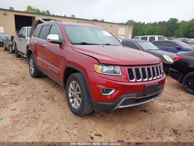 39325674 :رقم المزاد ، 1C4RJFBG5FC606242 vin ، 2015 Jeep Grand Cherokee Limited مزاد بيع