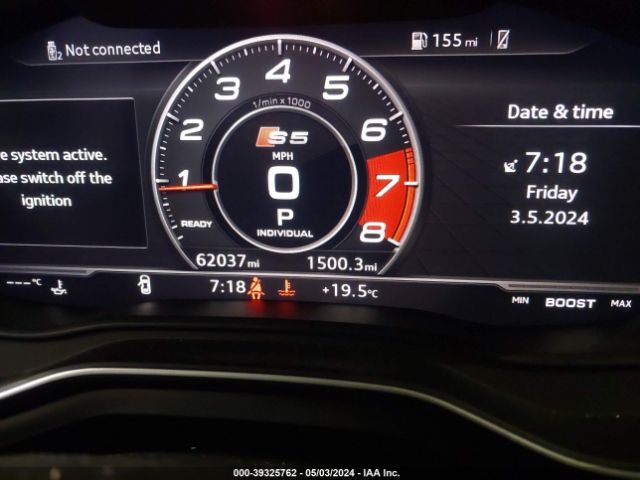WAUB4CF52JA013553 Audi S5 3.0t Premium Plus