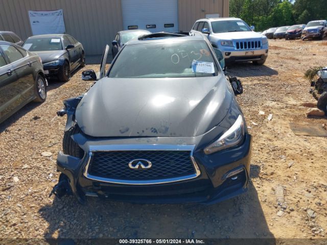 JN1FV7AR2KM800430 Infiniti Q50 3.0t Red Sport 400
