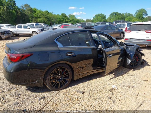 JN1FV7AR2KM800430 Infiniti Q50 3.0t Red Sport 400
