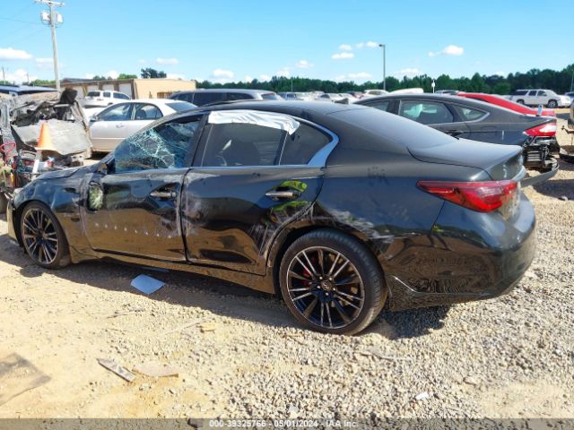 JN1FV7AR2KM800430 Infiniti Q50 3.0t Red Sport 400