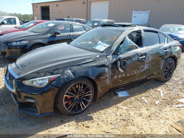JN1FV7AR2KM800430 Infiniti Q50 3.0t Red Sport 400