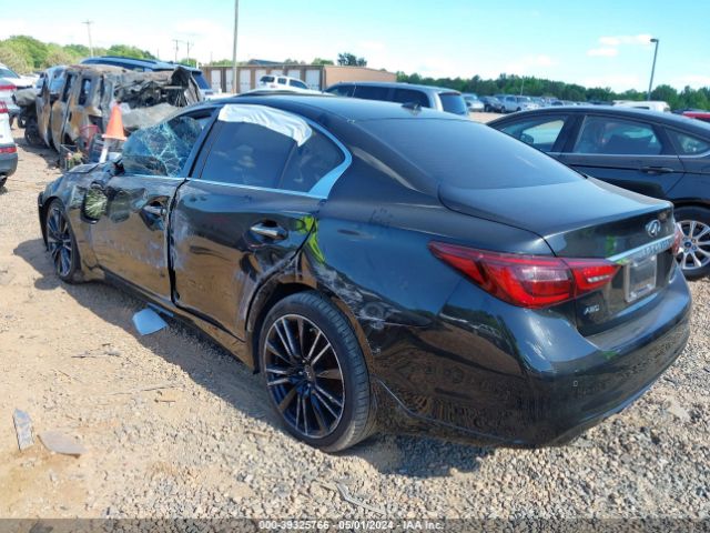 JN1FV7AR2KM800430 Infiniti Q50 3.0t Red Sport 400