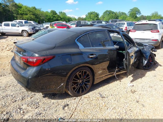 JN1FV7AR2KM800430 Infiniti Q50 3.0t Red Sport 400