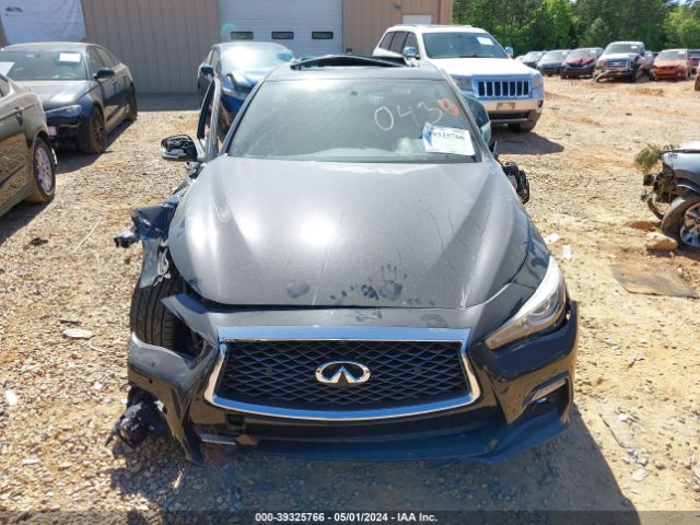 JN1FV7AR2KM800430 Infiniti Q50 3.0t Red Sport 400