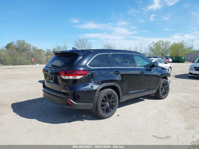 Toyota Highlander Se 2019 5TDJZRFH1KS607438 Image 4