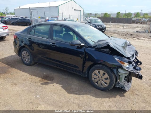 2019 Kia Rio Lx მანქანა იყიდება აუქციონზე, vin: 3KPA24AB4KE218636, აუქციონის ნომერი: 39326068