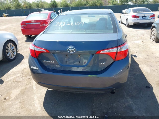 Toyota COROLLA LE 2016 2T1BURHE2GC647579 Image 16