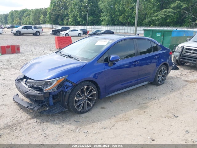 Toyota COROLLA SE 2021 JTDS4MCE9MJ067109 Image 2
