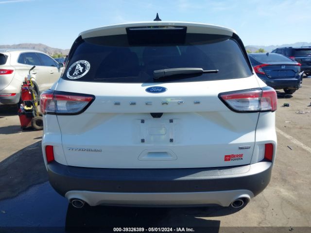 1FMCU0DZ9LUB70263 Ford Escape Titanium Hybrid