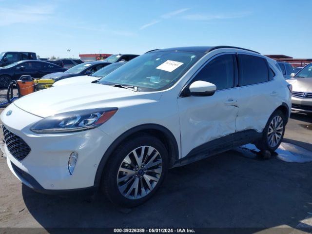 1FMCU0DZ9LUB70263 Ford Escape Titanium Hybrid