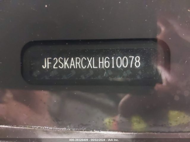 JF2SKARCXLH610078 Subaru Forester Sport