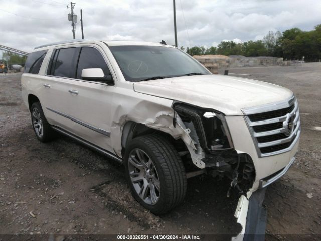 39326551 :رقم المزاد ، 1GYS4JKJ1FR263203 vin ، 2015 Cadillac Escalade Esv Premium مزاد بيع