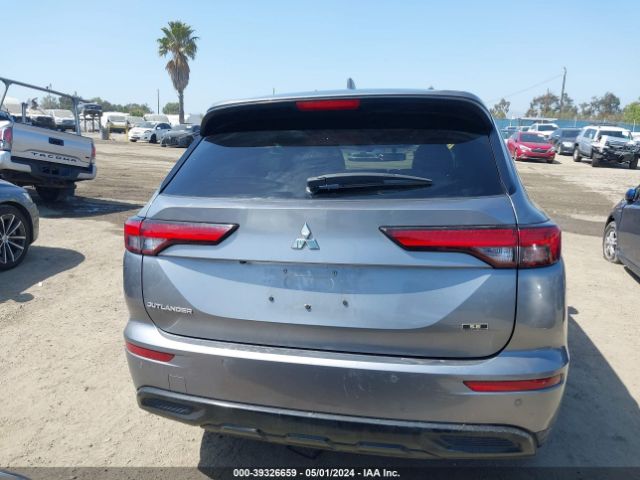 JA4J3UA86PZ042082 Mitsubishi Outlander Se Black Edition 2wd