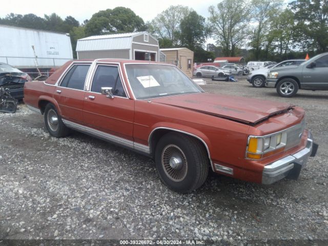 Продажа на аукционе авто 1989 Ford Crown Victoria Lx, vin: 2FABP74F2KX118699, номер лота: 39326672