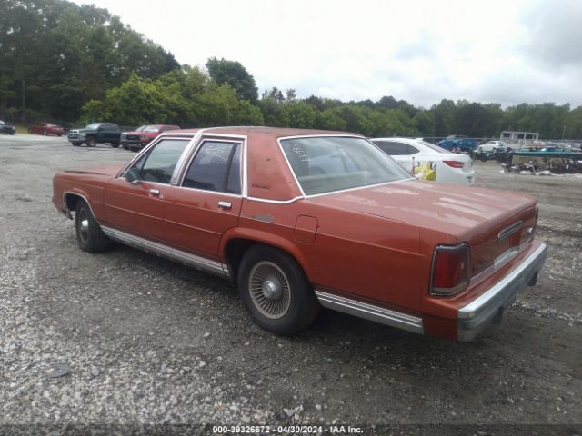1989 FORD CROWN VICTORIA 2FABP74F2KX118699 Photo 2