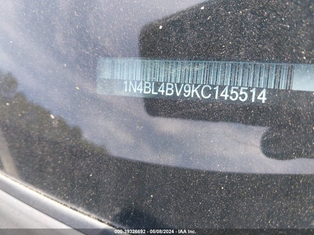 Nissan Altima 2.5 S 2019 1N4BL4BV9KC145514 Image 9