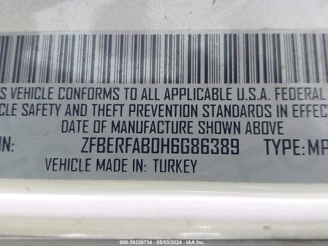 RAM Promaster City Tradesman 2017 ZFBERFAB0H6G86389 Image 9