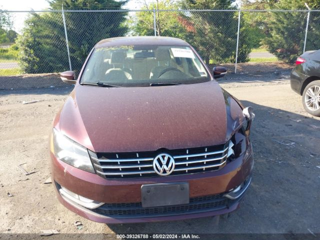 1VWCN7A30EC053977 Volkswagen Passat 2.0l Tdi Sel Premium