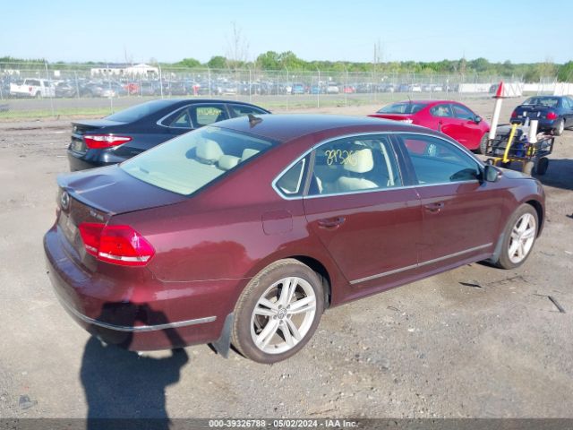 1VWCN7A30EC053977 Volkswagen Passat 2.0l Tdi Sel Premium