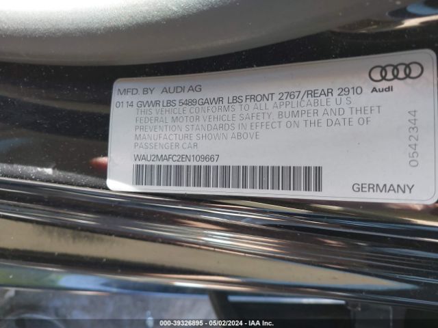 WAU2MAFC2EN109667 Audi A7 3.0 Tdi Premium Plus