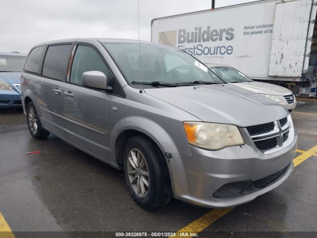 Auction sale of the 2014 Dodge Grand Caravan Avp/se, vin: 2C4RDGBG8ER194787, lot number: 39326975